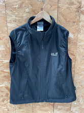 Jack Wolfskin Women's XL Black Waterproof Stormlock Vest - Outdoor Activewear